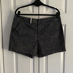 Calvin Klein Collection Dark Gray Tweed Shorts